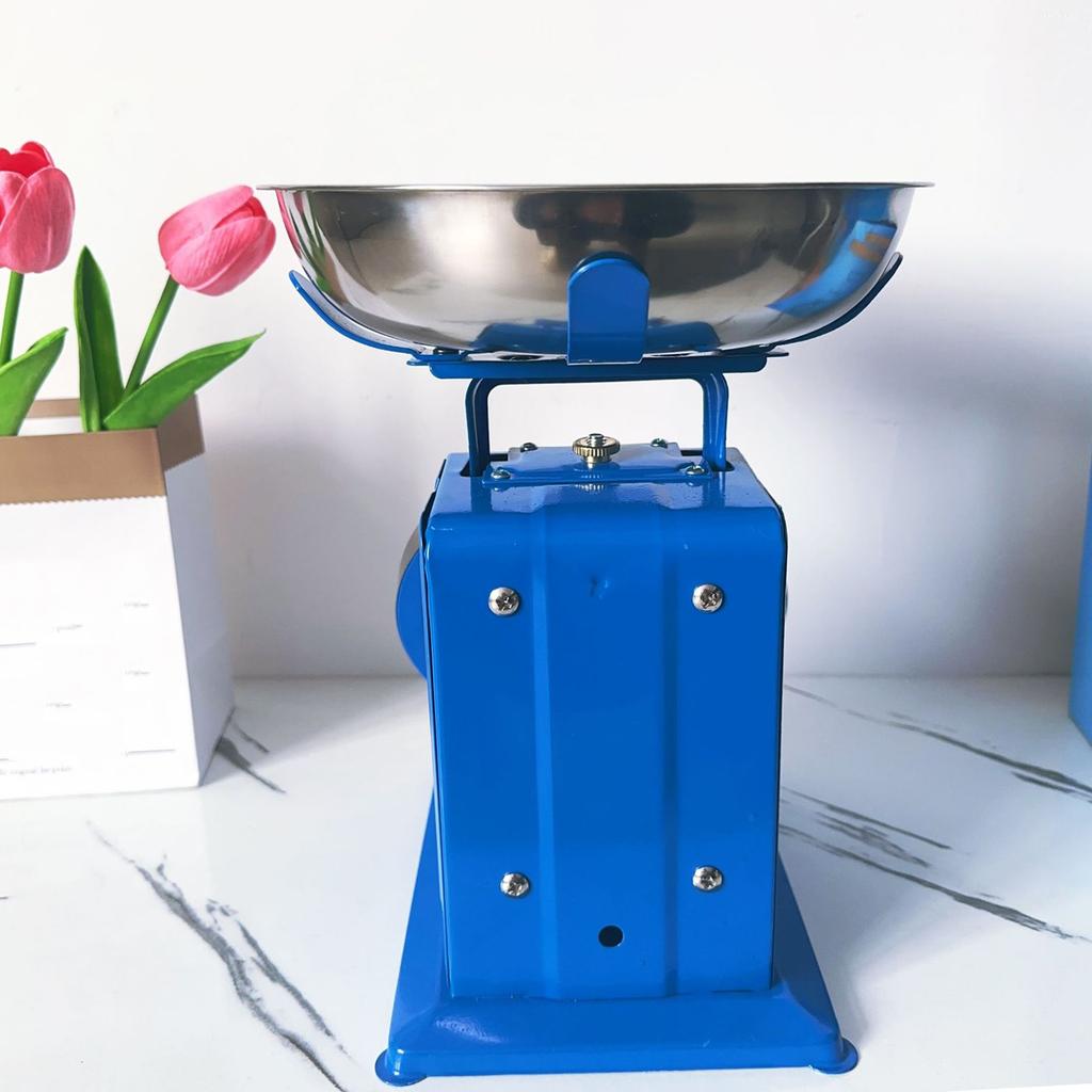 10Kg Stainless Steel Mechanical Scale with Detachable Tray Stainless Steel Vintage Scale for Farmhouse Decor & Meal Prep
