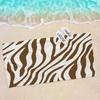 Black White Color Print Zebra Beach Towel Colorful Bath Towels for Girl Microfiber Quick Dry Sand Beach Yoga Spa Gym Pool
