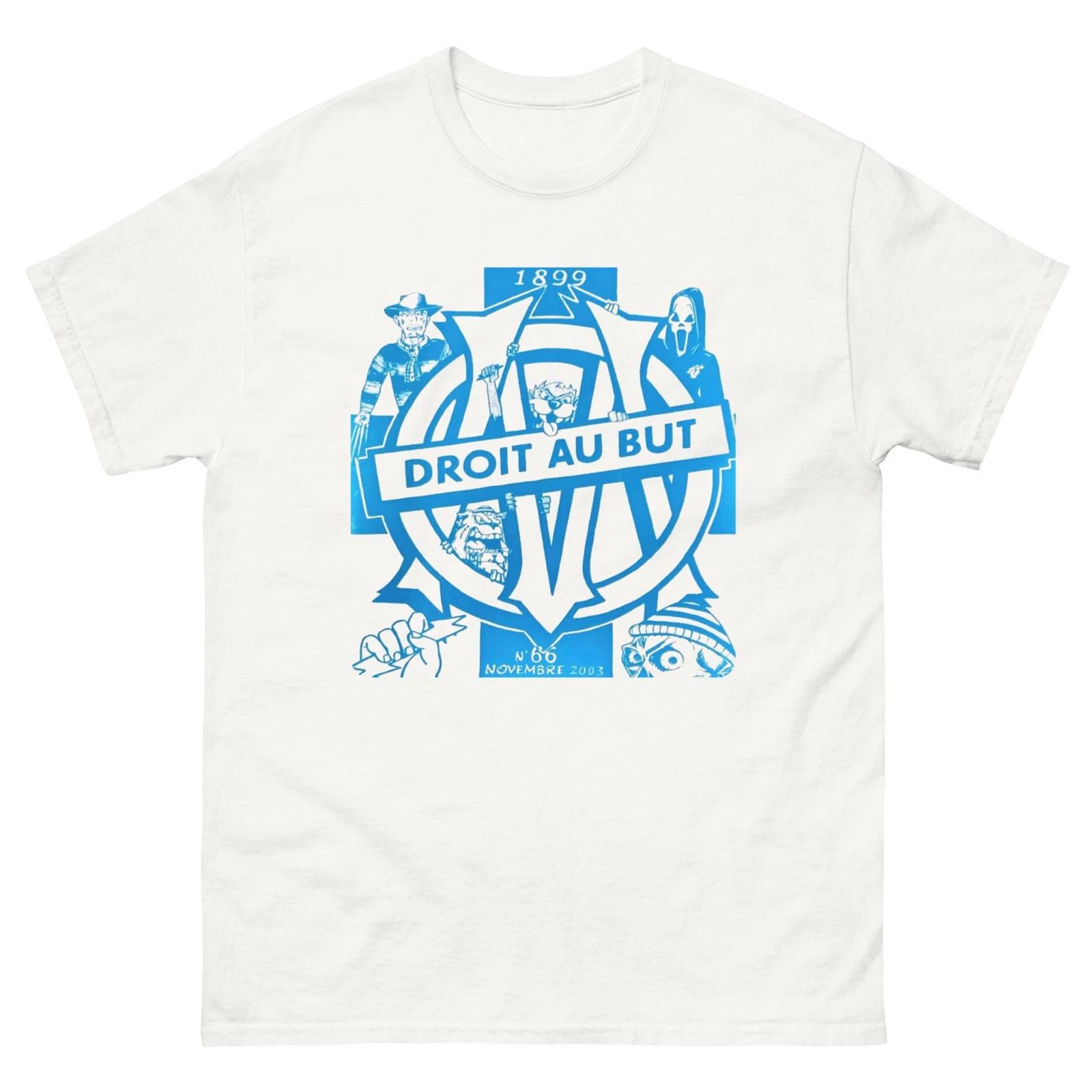 T-Shirt Olympique de Marseille | Droit au But | Visuel Ultras OM 3XL