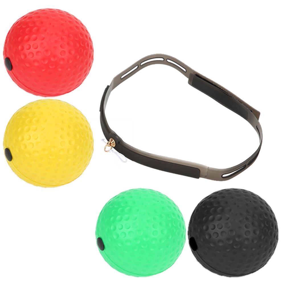 4 Ball Boxing Response HeadMounted Adjustable PU Foaming Rubber Ball Fitness Equipment