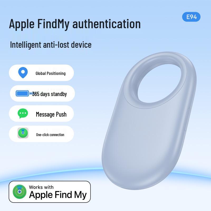 E91 Airtag Pet Anti-Lost Global Positioning Keychain for Apple Devices