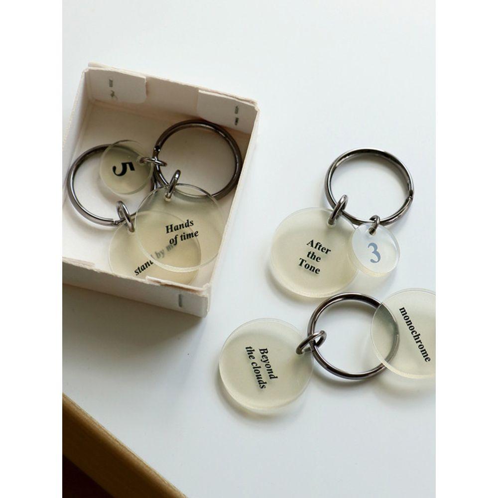 ALLGRAY Allgray Keyring _ Circle V.2