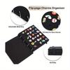 Felt Shoe Flower Storage Booklet Shoe Charm Organizer Shoe Decoration Display Holder Household Organization Booklet