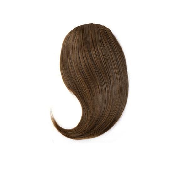 Damskie doczepiane grzywki boczne naturalne grube matowe doczepiane włosy na czoło grzywka czarny brązowy blond grzywka grzywka peruka doczepiane włosy
