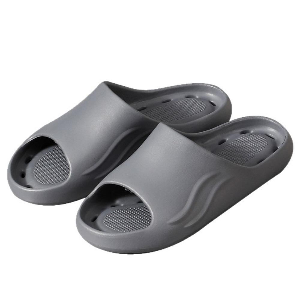 Anti Slip Water Leakage Slippers for Men's Indoor Home, Home Hotel Hollow Bathroom Slippers, Shower Slippers
