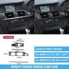 For BMW X3 F25 2011-2017 For X4 F26 2014-2017 Accessories Interior Dashboard Gear Outlet Full Set Kit Carbon Fiber Cover Sticker