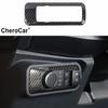 Front Head Light Switch Panel Cover Trim for Ford Bronco -2025 Carbon Fiber