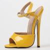 18 cm/7 Zoll High Heel Sandalen Frauen Sexy Knöchel Riemen Dünne Sommer Sandalen Mode Party Prom Schuhe