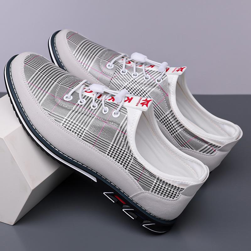 Temu Men s Large Size Slip-On Leather Shoes - Lightweight, Casual, Versatile, All-Season, Size 48-53. 42