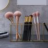 Luxury Transparent Glass Storage Box for Cosmetics Makeup Brushes Organizer Lip Pencil Holder for Makeup Tools Organizer Case | Makeup Organizers