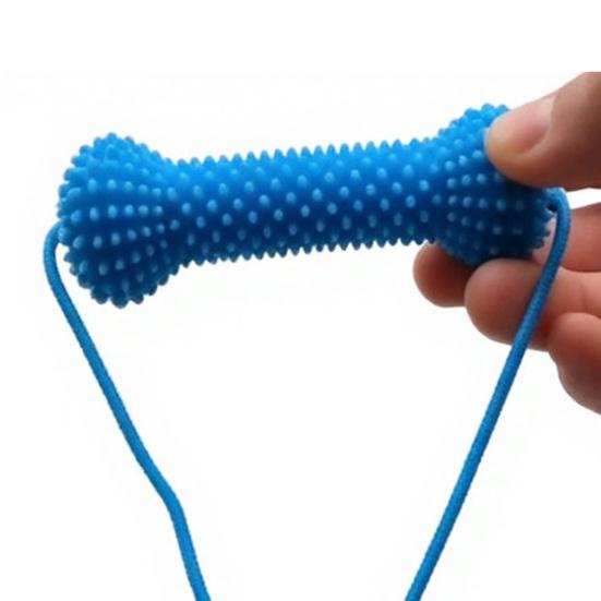Dog Chew Toy, Teeth Cleaning Mouth Prop, Chew Toy Keeps Dog Mouth Open for Easy Brushing, Small Medium Large Dogs Oral Care Tool