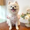 Heart Pullover Dog Dress for Medium to Large Dogs for Spring Basic Heart Pullover Clothes Princess Heart Pattern