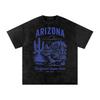 Arizona The Grand Canyon State | Snow Washed Oversized Cotton T-Shirt and Kids Shirt
