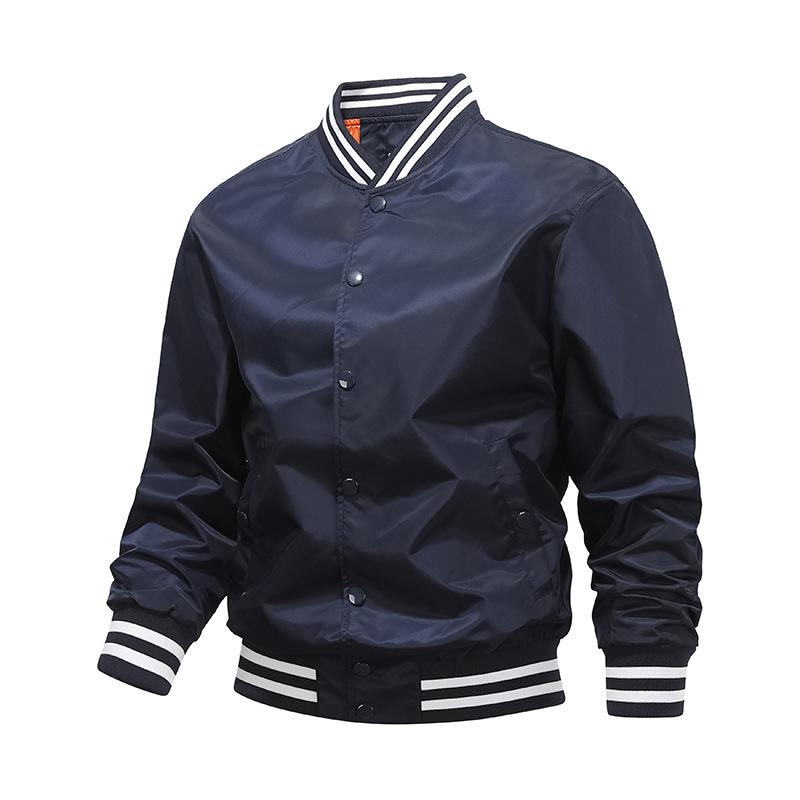 Baseballuniform Herren Frühling und Herbst Amerikanische Bomberjacke Herren und Damen Gleicher Stil Partnerjacke Ins Trendige Arbeitsjacke
