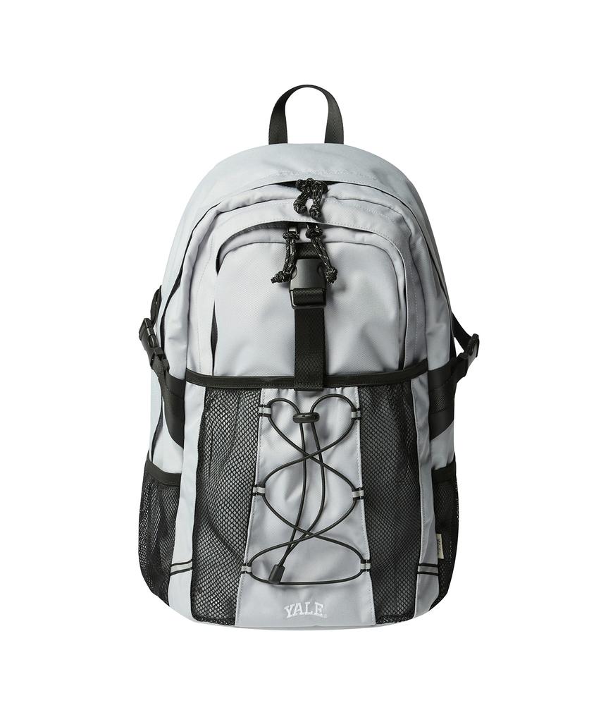 Yale Mesh Pocket Buckle Backpack_Gray