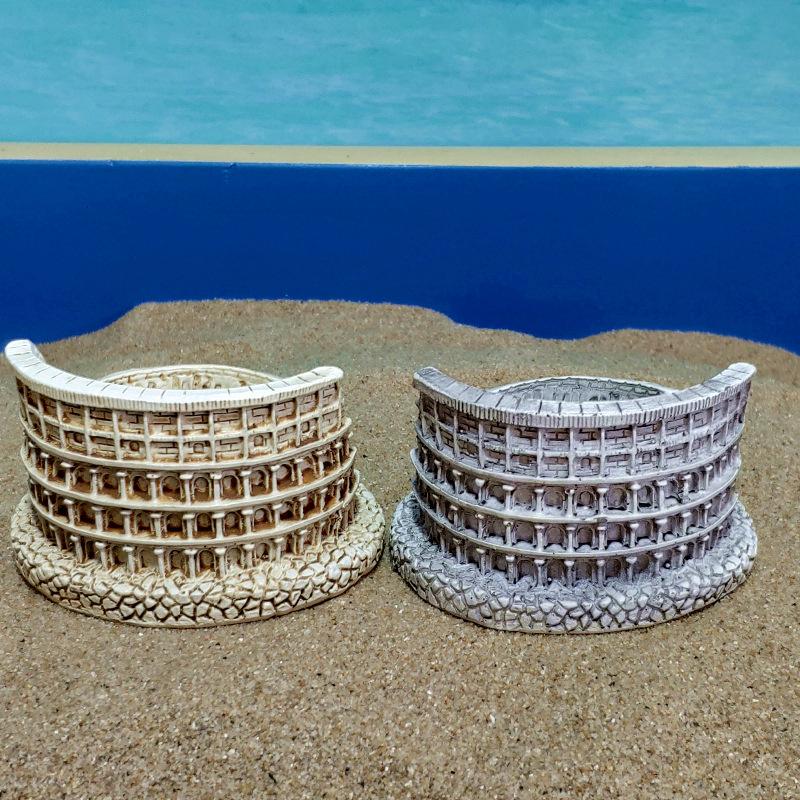 

Colosseum Sandware sand tray toy Rome Italy Architecture Kits Gift for Boys Girls Age 10+ золотий