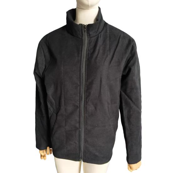 Women's Quilted Puffer Jacket Lightweight Zip Up Padded Down Coat Winter Warm Long Sleeve Outerwear with Pockets