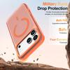 Simple Casual Magnetic PC Case For iPhone 17 Pro Max 16 Plus Fingerprint Proof Shockproof Comfortable Grip Durable Cover