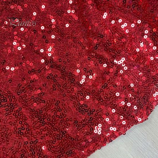 Women Evening Dress Sequin Deep V Neck Long Sleeves Slim Fit Fishtail Hem Sequin Floor Length Sheath Back Zipper Closure Maxi Dress