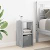 Nightstand Set of 2 Grey Sonoma 25.5 x 22 x 49.5 cm