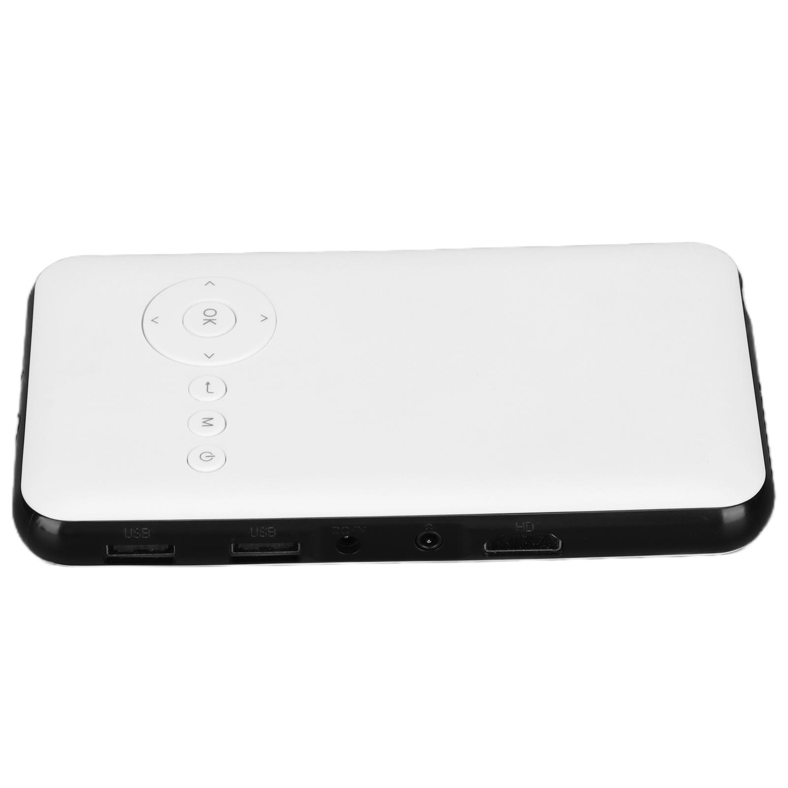 

M6 Mini Projector 50 lm Мультимедийный домашний кинопроектор с пультом дистанционного управления для домашнего кинотеатраUS Plug US Plug