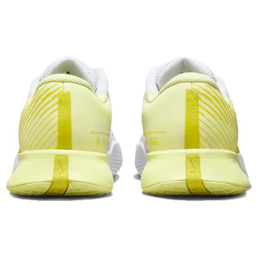 Nike Court Air Zoom Vapor Pro 2 HC Hvit Høy Spenning Dame Sneakers Lysende-Grønn DR6192-104
