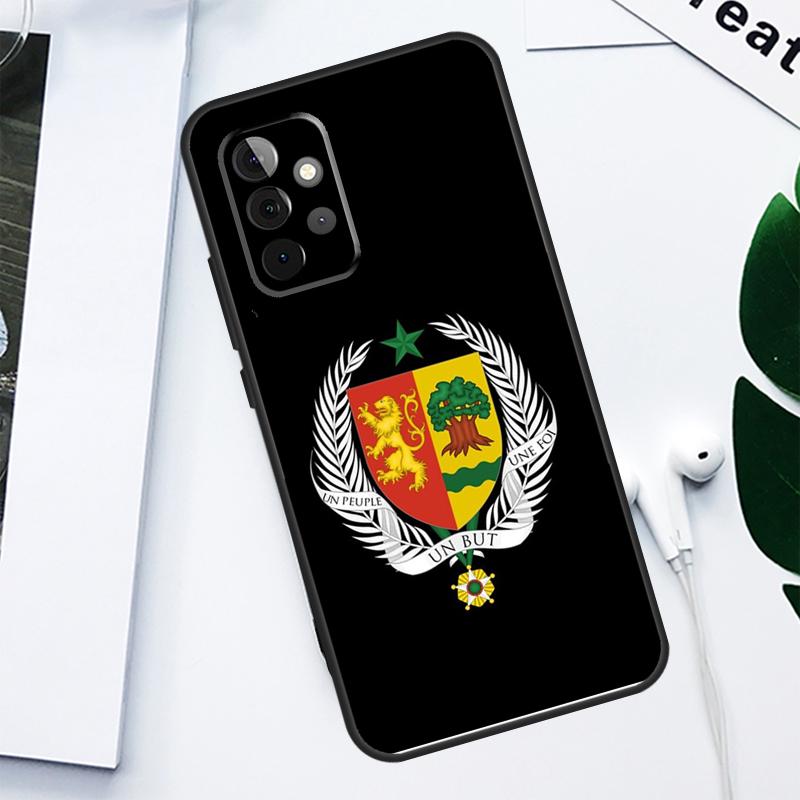 Senegal Flag For Samsung Galaxy A13 A53 A33 A54 A34 A14 A55 A35 A15 A05 A06 A16 A22 A32 A52 Phone Case