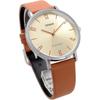 Casio LTP-VT01L-5B Quartz Women's Watch Light Brown Leather Strap Imported Model