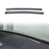 Black Aluminum Dashboard Air Vent Anti-Clog Grill Trim For Nissan Juke 2011-
