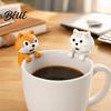 Food Temperature Reducer 2Pcs Puppy Cat Clip-on Fan Portable Cooling Fan for Bowl Cup Hot Food Soup Hands Free Mini Table with Adjustable