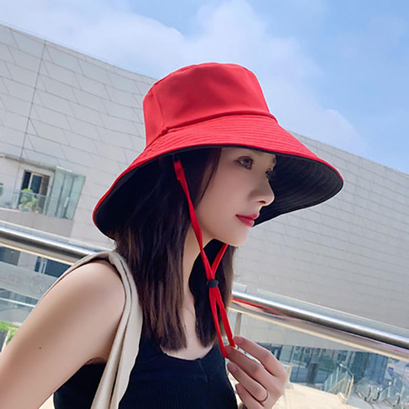 Reversible Sun Hat For Women - Wide Brim Sun Protection Bucket Hat, Spring And Summer Style