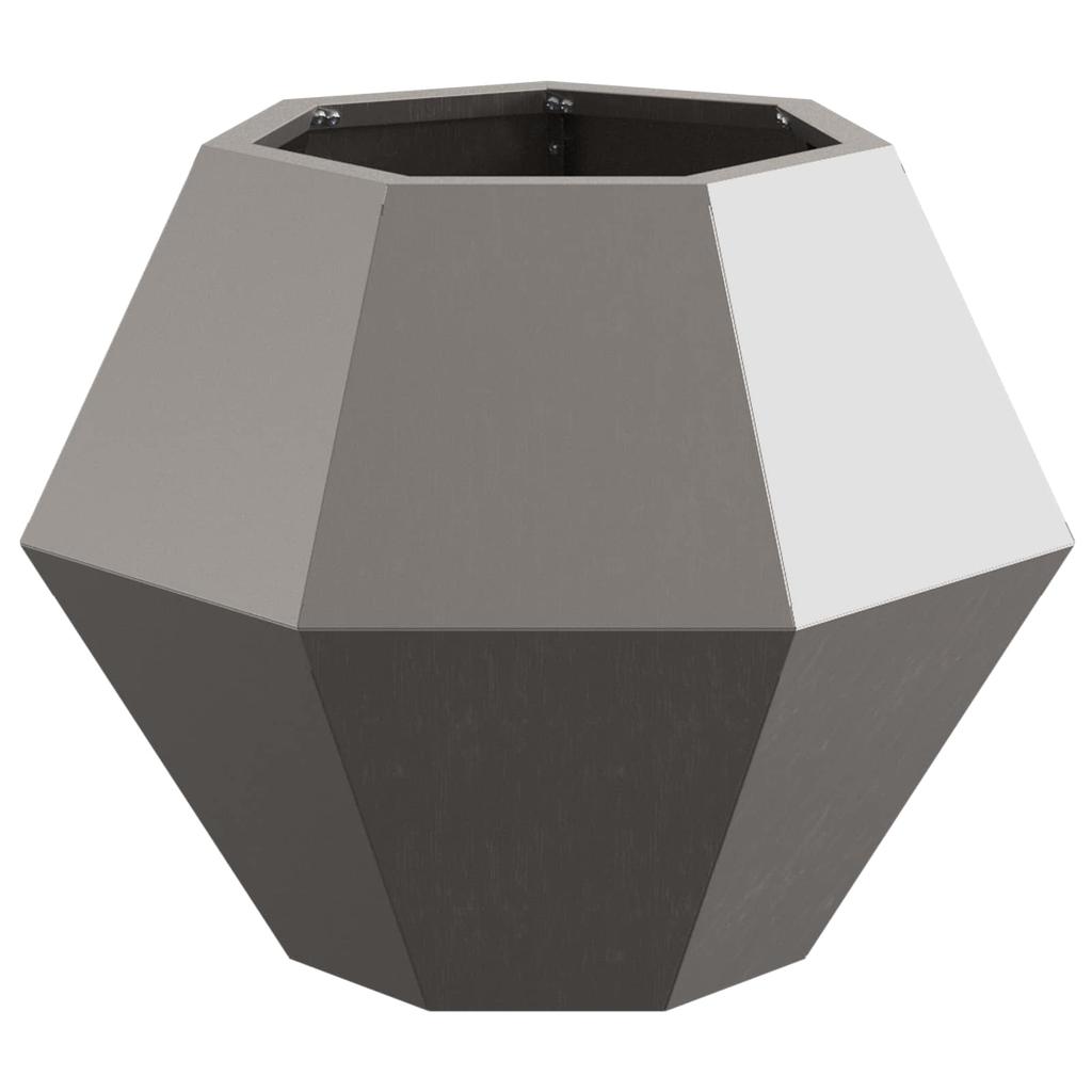 Plant Pot 2 pcs Rusty 50 x 50 x 40 cm Weatherproof Steel