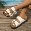 New Style Women's Slides Summer Water Slippers Outdoor Beach Women's Sandals Female Classic Buckle Sandal Lady Slides