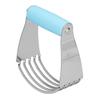 Stainless Steel Dough Blender Pastry Blender and Dough Cutter Professional Pastry Cutter with Heavy Duty Blades
