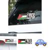 Free Palestine Autoaufkleber Großhandel Dekorative Aufkleber für Autokarosserie Anpassbares Design