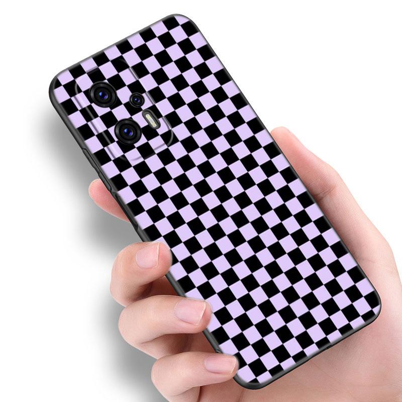 

Black White Plaid Zebra Phone Case For Xiaomi POCO F2 F3 M2 M3 M4 X3 X4 Pro NFC F4 GT 5G F1 X2 C3 C31 C40 M5S TPU Black Cover Xiaomi POCO M5S