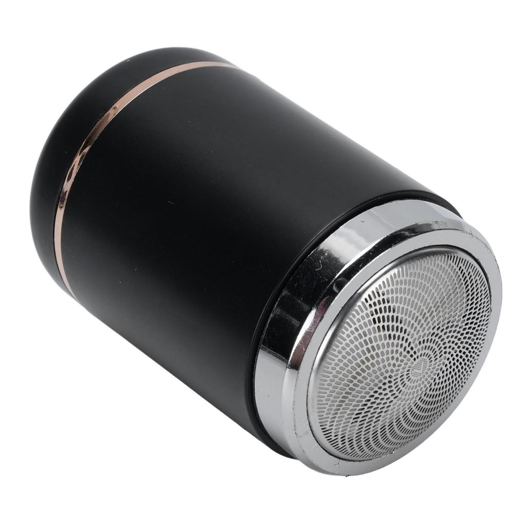 Beard Trimmer USB Rechargeable Travel Mini Electric Beard Trimmer Clipper for Beard Grooming Trimming Black