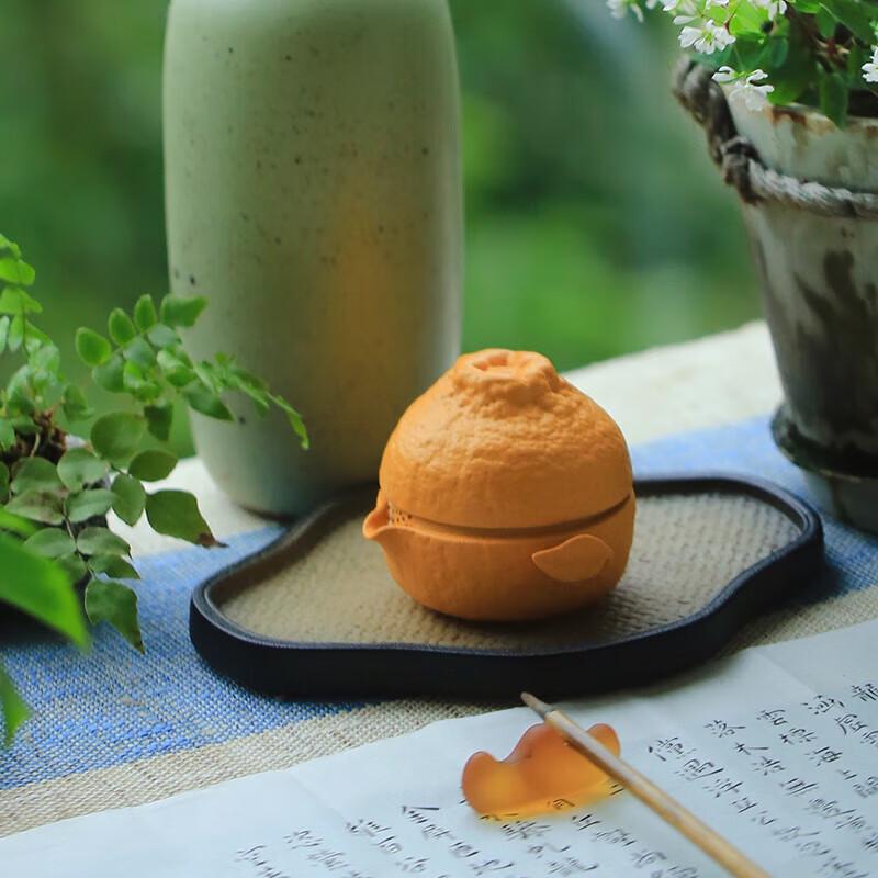 Wanqiantang Chinese Ceramic Portable Travel Tea Set