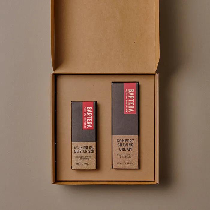 Comfort Shaving Cream + All-in-one Gel Moisturizer 2-piece Set