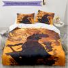 3pcs Duvet Cover Set (1*Duvet Cover + 2*Pillowcase, Without Core), Final Fantasy Print Soft All‑Season Bedding Set, Home Bedroom Decor Gift