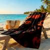 Halloween Beach Towel Soft Durable Quick-Dry Comfortable Lightweight
