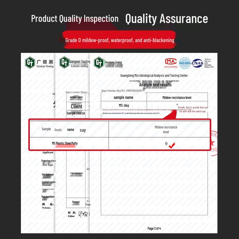 White Anti-Mold Waterproof Clay Sealant for Kitchen, Bathroom, and Sink.
