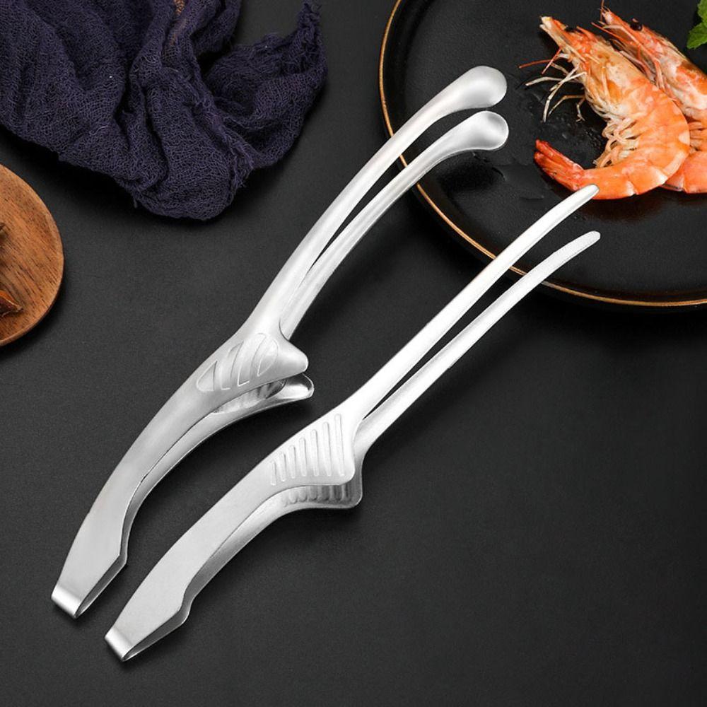 Klip na jídlo BBQ, nerezová ocel 304, klip na grilování, nové grilovací kleště