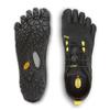Five Shoes Trail Running Trekking Training 19W7601 EU37 [Vibram] [Vibram Fingers] Women's Five-Toe Women's V-Trail 2.0 Black/Yellow (22.5cm) [Used]