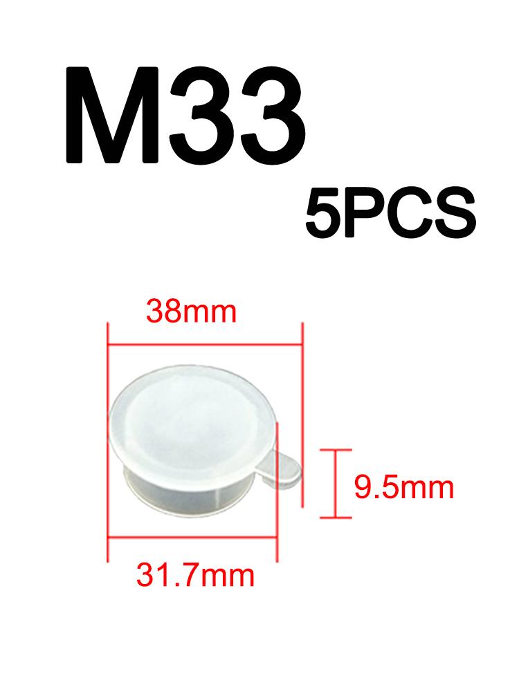 Internal Thread Translucent Plastic Plug Cover Nut Plug, Pipe Plug, Round Plug, Hole Plug Plug, Round Pipe Dust Plug