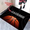 Basketball Court Rug - Non-Slip Soft Sponge Floor Mat for Bedroom, Kitchen, Hallway & Entrance Decor