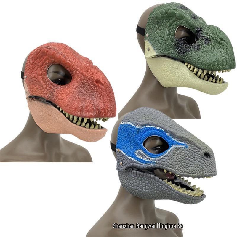 Tyrannosaurus Rex Animated Dinosaur Mask for Halloween & Christmas