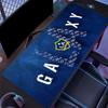 LA Galaxy Print  Cushion Non-slip Laptop Tablet Big Mousepad XXL Mat Mini PC Playmat With Lock edge