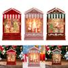 Christmas Snow Globe Glitter Christmas Lantern for Bedroom Table Living Room