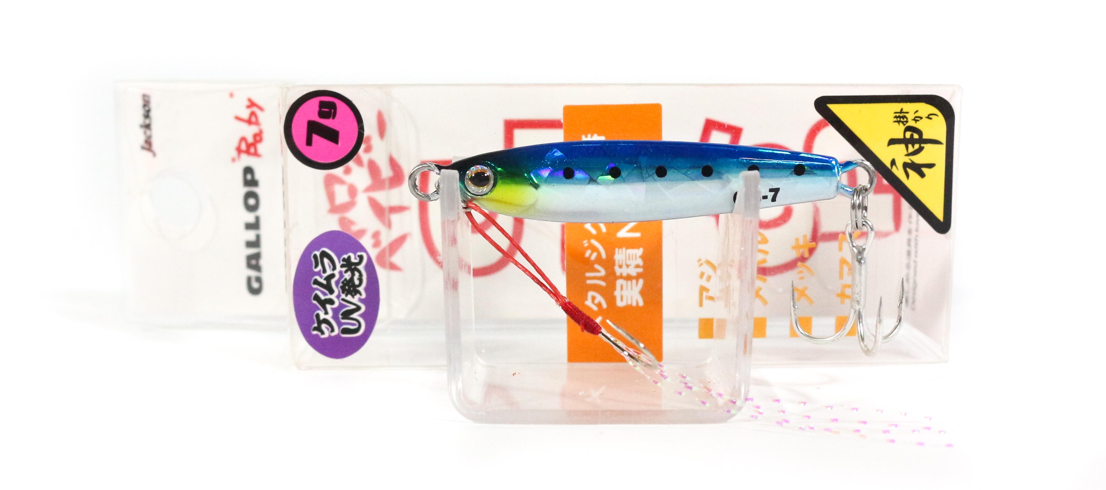 

Jackson Metal Jig Gallop Anchovy Micro 7 грамм CIW (2440)